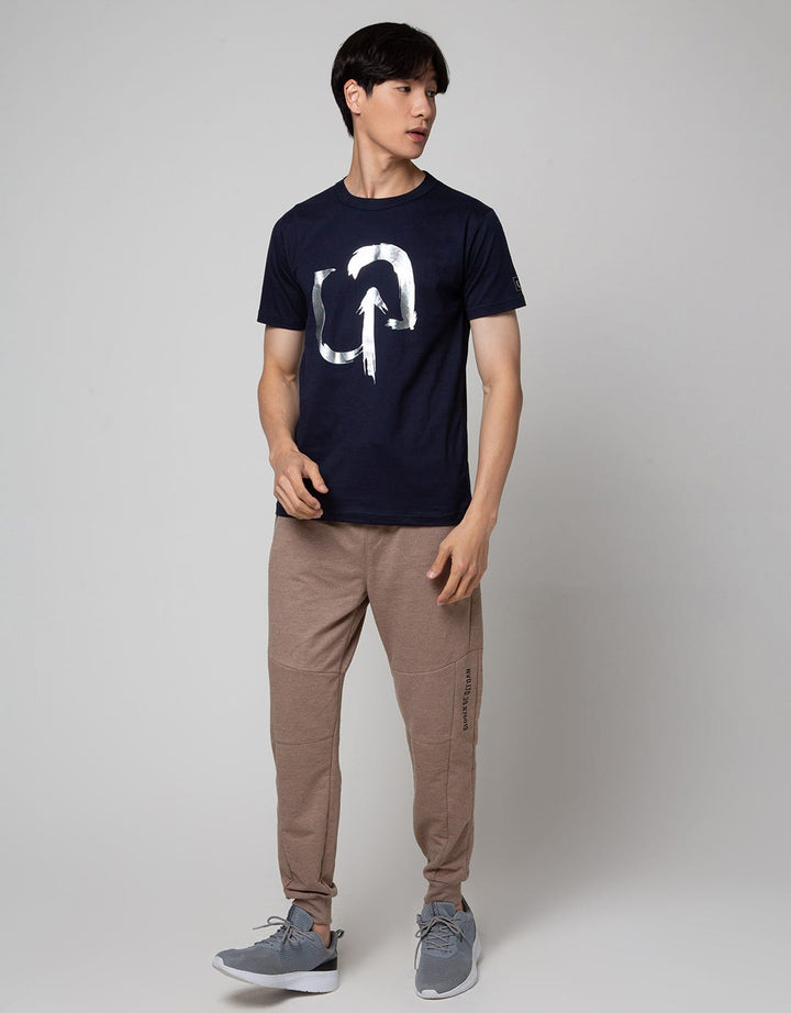 T Zone Logo Upshot Print Men's T-Shirt