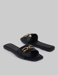 Connexion Slipper Sandals Women Chain Gold Accessories