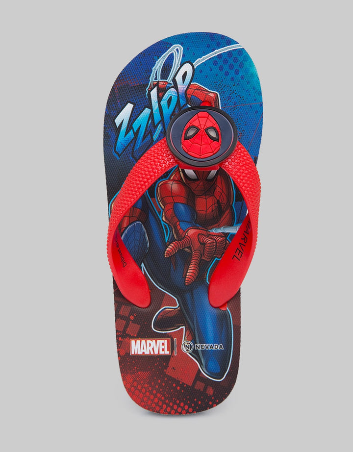 Marvel Spiderman Boys Flip Flops