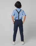 Little M Set Kemeja Pants Dan Suspender
