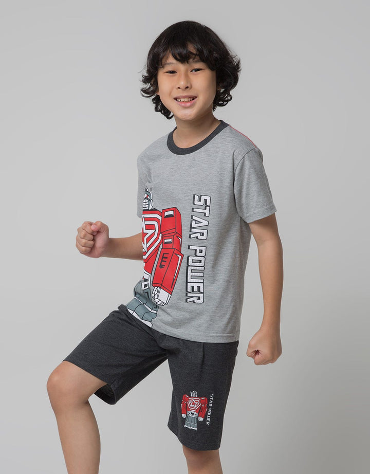 Little M Robot T-Shirt Set