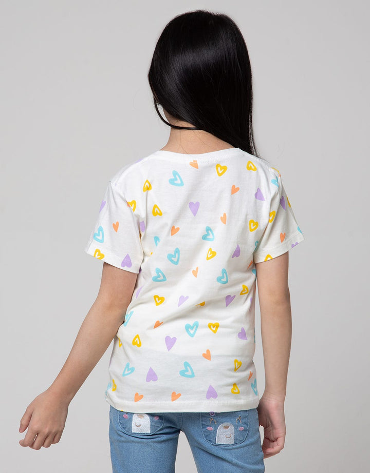 Little M Valentine Kaos Anak Perempuan