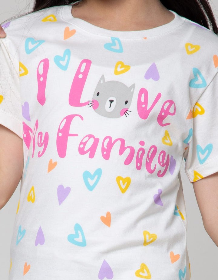 Little M Valentine Kaos Anak Perempuan