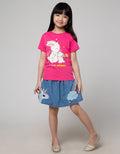 Little M Short Sleeve T-Shirt Print Valentine Mommy
