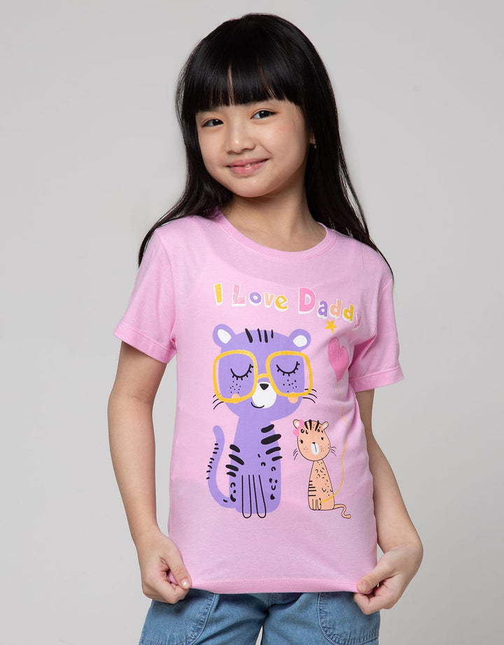 Little M Valentine Kaos Anak Perempuan