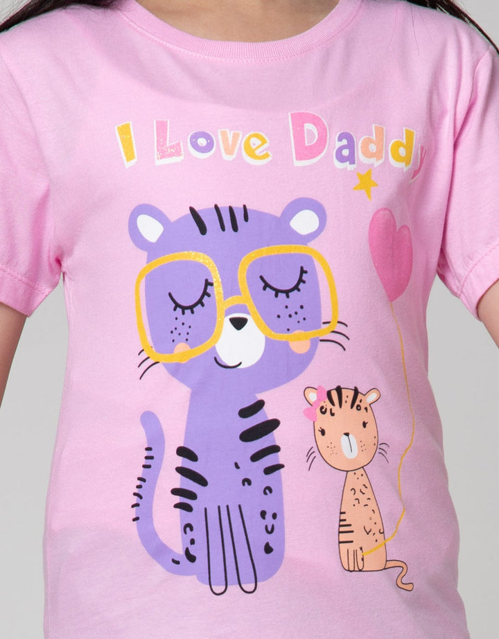 Little M Valentine Kaos Anak Perempuan
