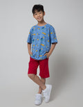 Aero Short Sleeve T-Shirt Print Anime Bbom