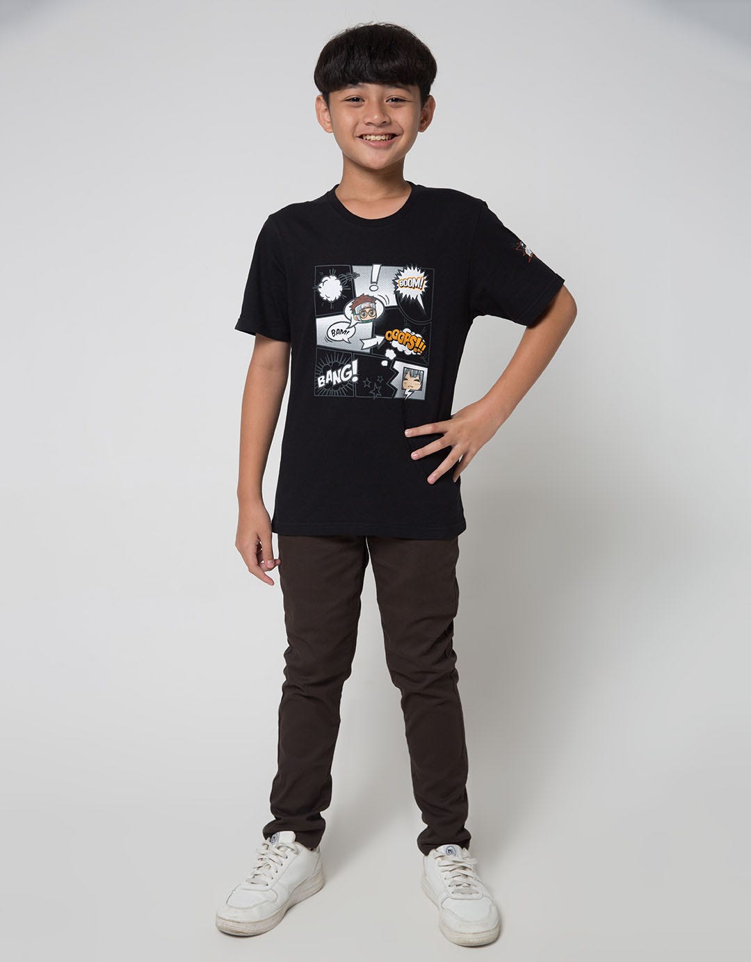 Aero Short Sleeve T-Shirt Print Anime Bang