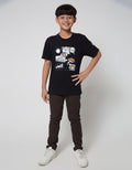 Aero Short Sleeve T-Shirt Print Anime Bang