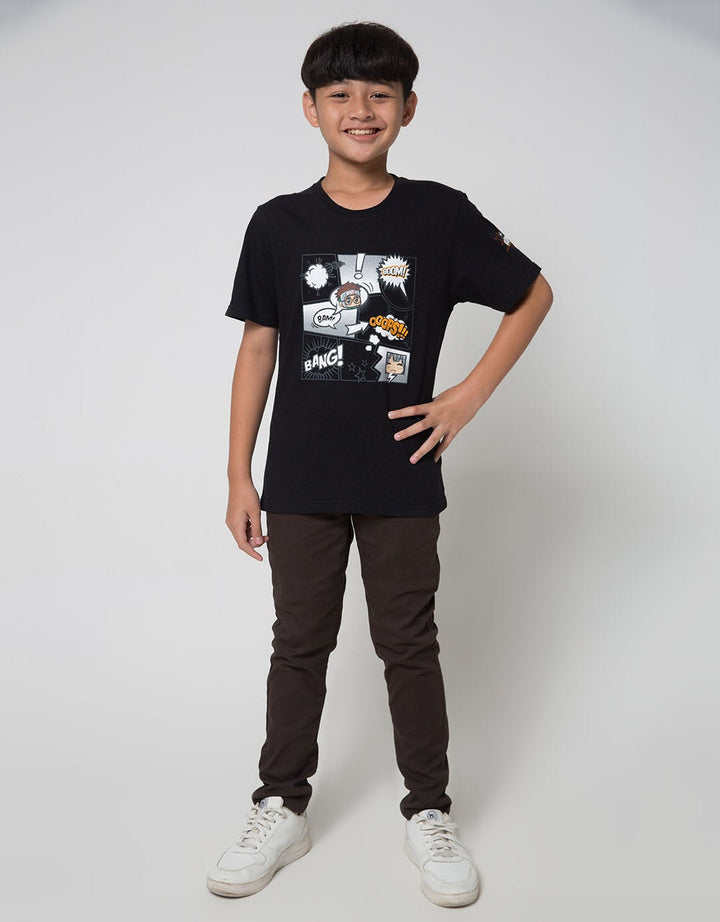 Aero Short Sleeve T-Shirt Print Anime Bang