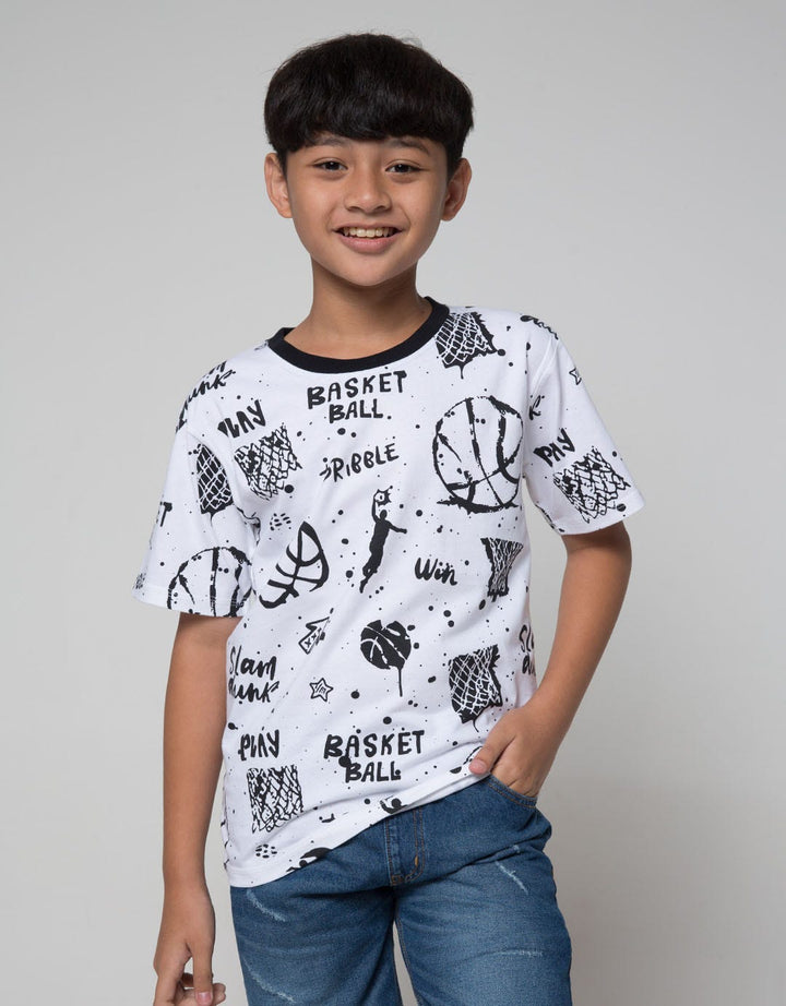 Aero Short Sleeve T-Shirt Print Slam Dunk