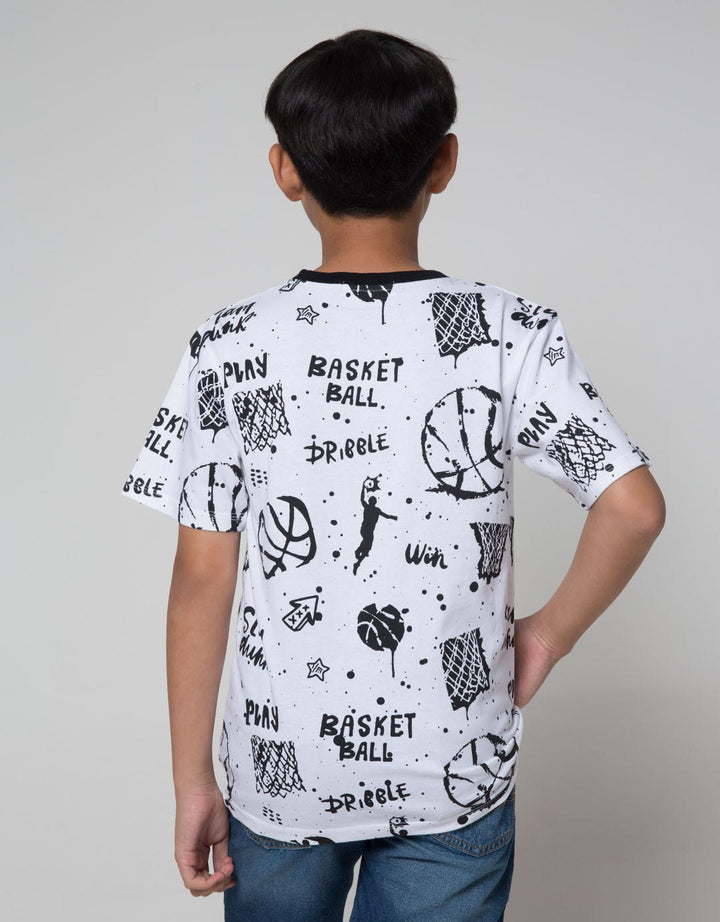Aero Short Sleeve T-Shirt Print Slam Dunk