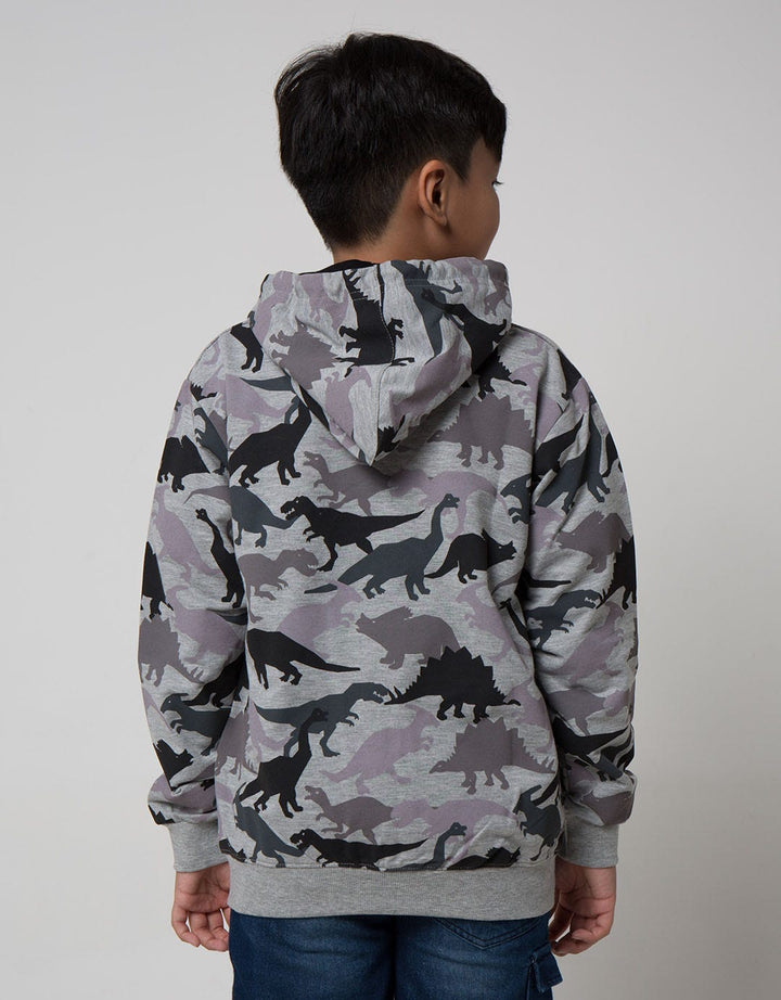 Aero Dino Print Boys Jacket