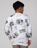 Aero Sweatshirt Dino Print Cool Team