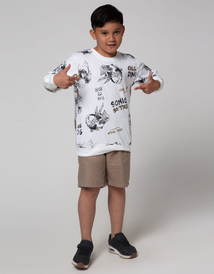 Aero Sweatshirt Dino Print Cool Team