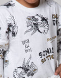Aero Sweatshirt Dino Print Cool Team