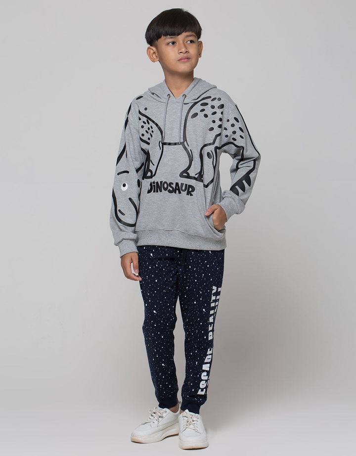 Aero Hoodie Dino Sweater Anak Laki-Laki