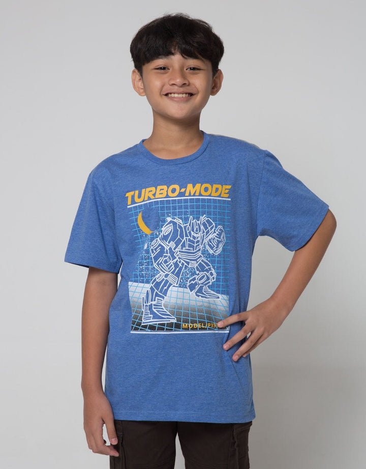 Aero Short Sleeve T-Shirt Robot Turbo Mode