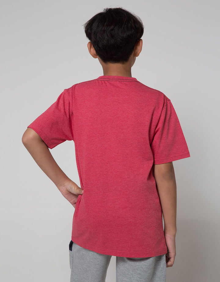 Aero Short Sleeve T-Shirt Robot Red