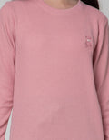 Nevada Long Sleeve T-Shirt Waffle Fabric Embro Bear
