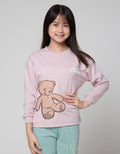 Nevada Teddy Bear Sweater Anak Perempuan