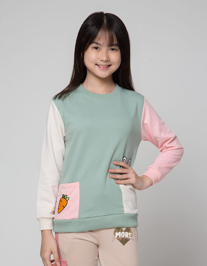 Nevada Rabbit Bel Sweater Anak Perempuan