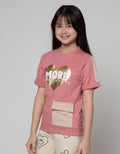 Nevada Short Sleeve T-Shirt Reflective Print With Pocket
