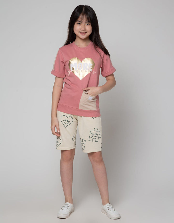 Nevada Short Sleeve T-Shirt Reflective Print With Pocket