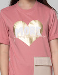 Nevada Short Sleeve T-Shirt Reflective Print With Pocket
