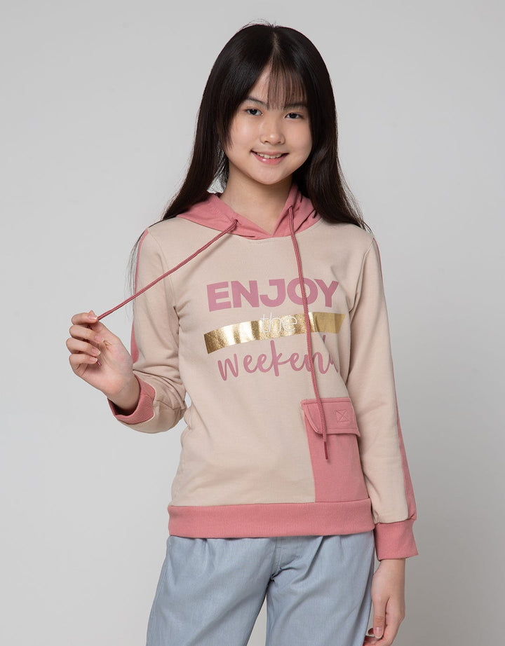 Nevada Reflective Enjoy Sweater Anak Perempuan