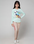 Nevada Contrast Pocket Jogger Anak Perempuan