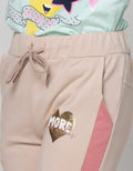 Nevada Contrast Pocket Jogger Anak Perempuan