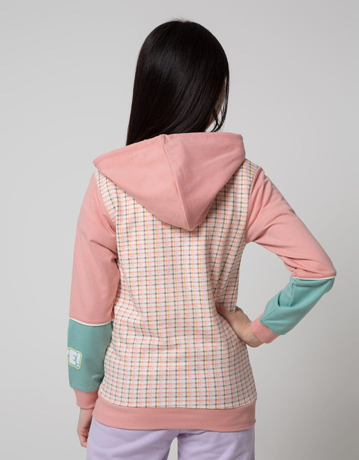 Nevada Jacket Hoodie With Checker Print