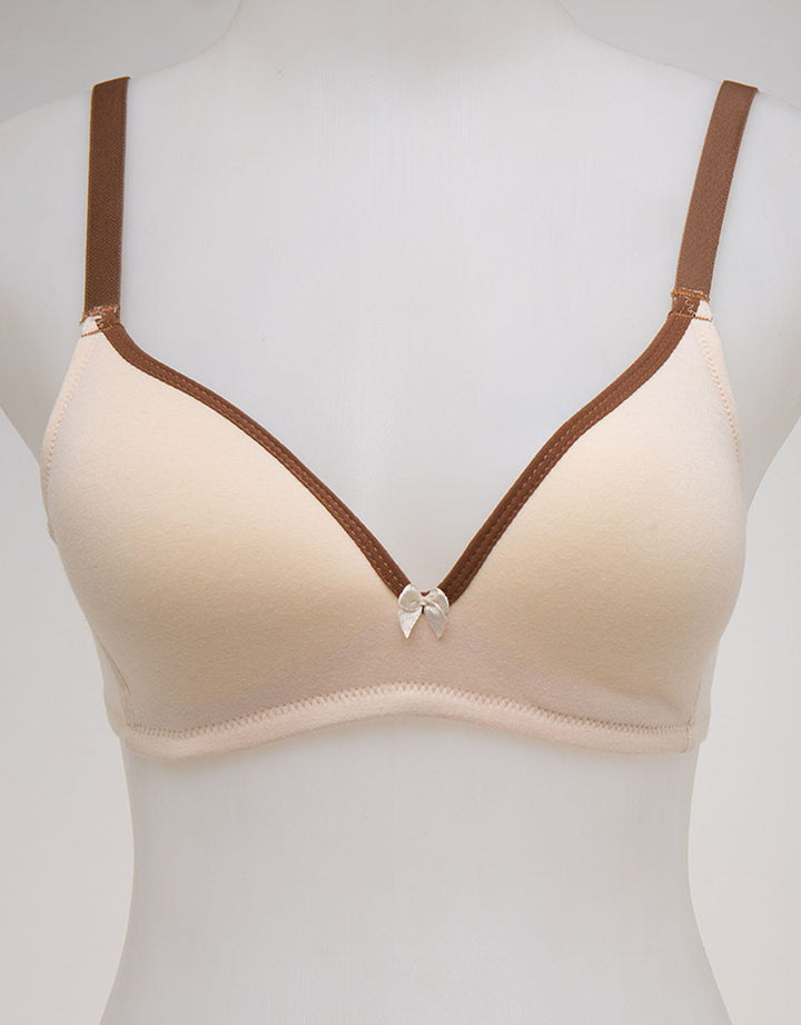 Nevada Non Push Up Bra Rib Two Tone