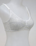 Nevada Non Push Up Regular Simple Solid Rib Bra