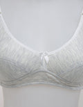 Nevada Non Push Up Regular Simple Solid Rib Bra