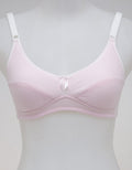 Nevada Non Push Up Regular Simple Solid Rib Bra