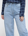 Dust Celana Lamera Mom Jeans
