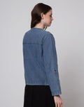 Geela Rigid Two Set Dark Wash Denim