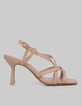 Peter Keiza Heels Open Toe Apricot