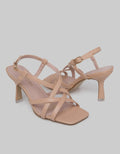 Peter Keiza Heels Open Toe Apricot