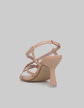 Peter Keiza Heels Open Toe Apricot