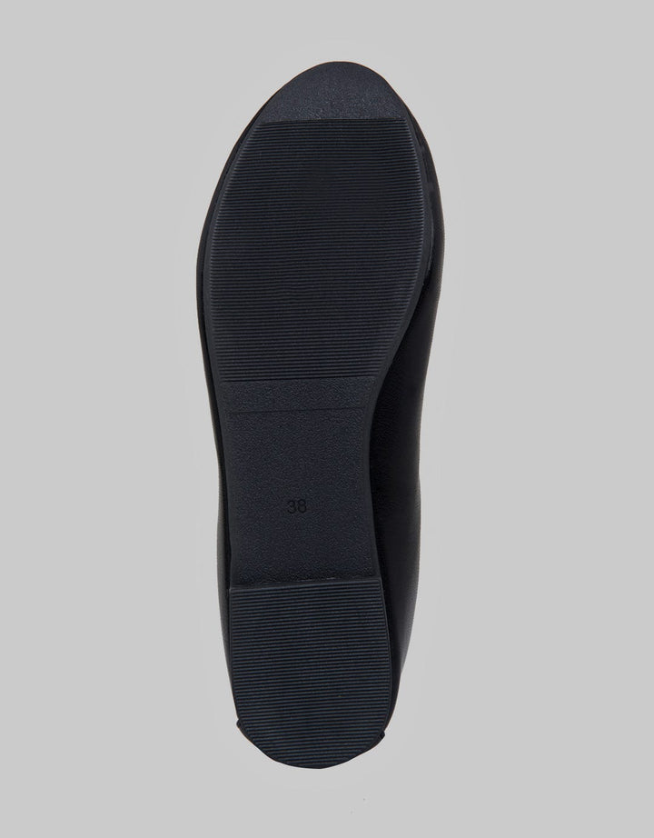 Peter Keiza Buckle Flatshoes Wanita
