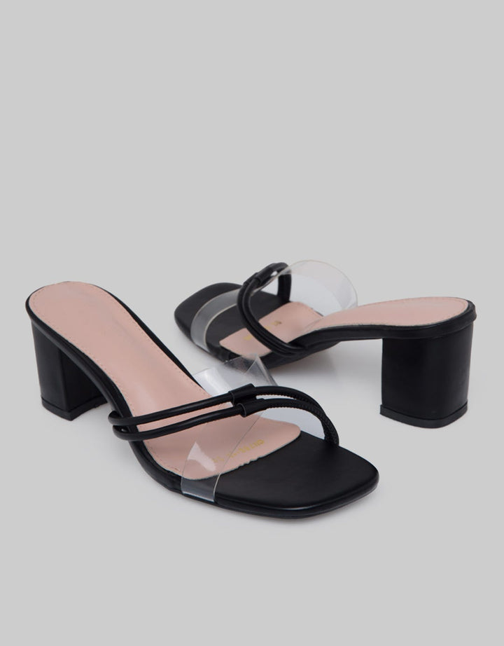 Peter Keiza Strap Kombinasi Heels