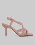 Peter Keiza Heels Open Toe Apricot