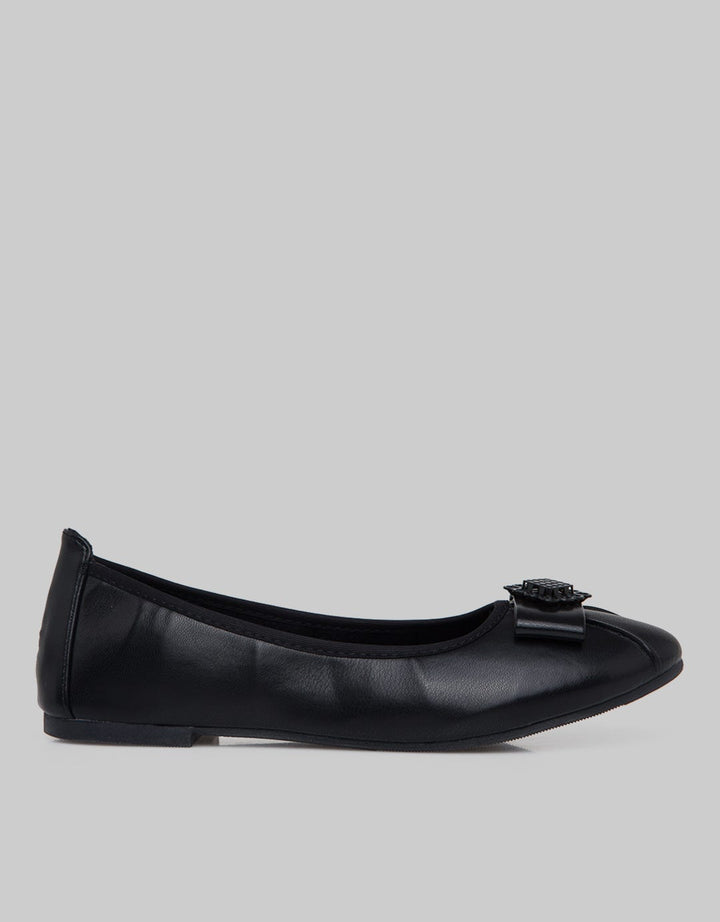 Peter Keiza Buckle Flatshoes Wanita