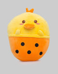 Little M Animal Duck Boba Kids Pillow