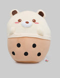 Little M Animal Bear Boba Kids Pillow