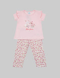 Pipiniko Set Rabbit Leggings Rose
