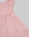 Pipiniko Newborn Dress Ruffle Textured Dot